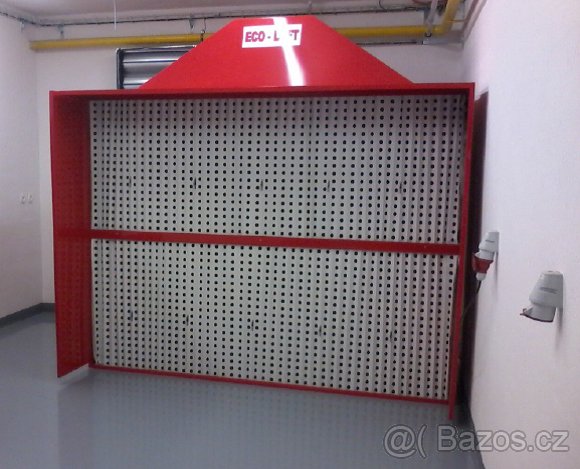 lakovací odsávací stříkací stěna - box