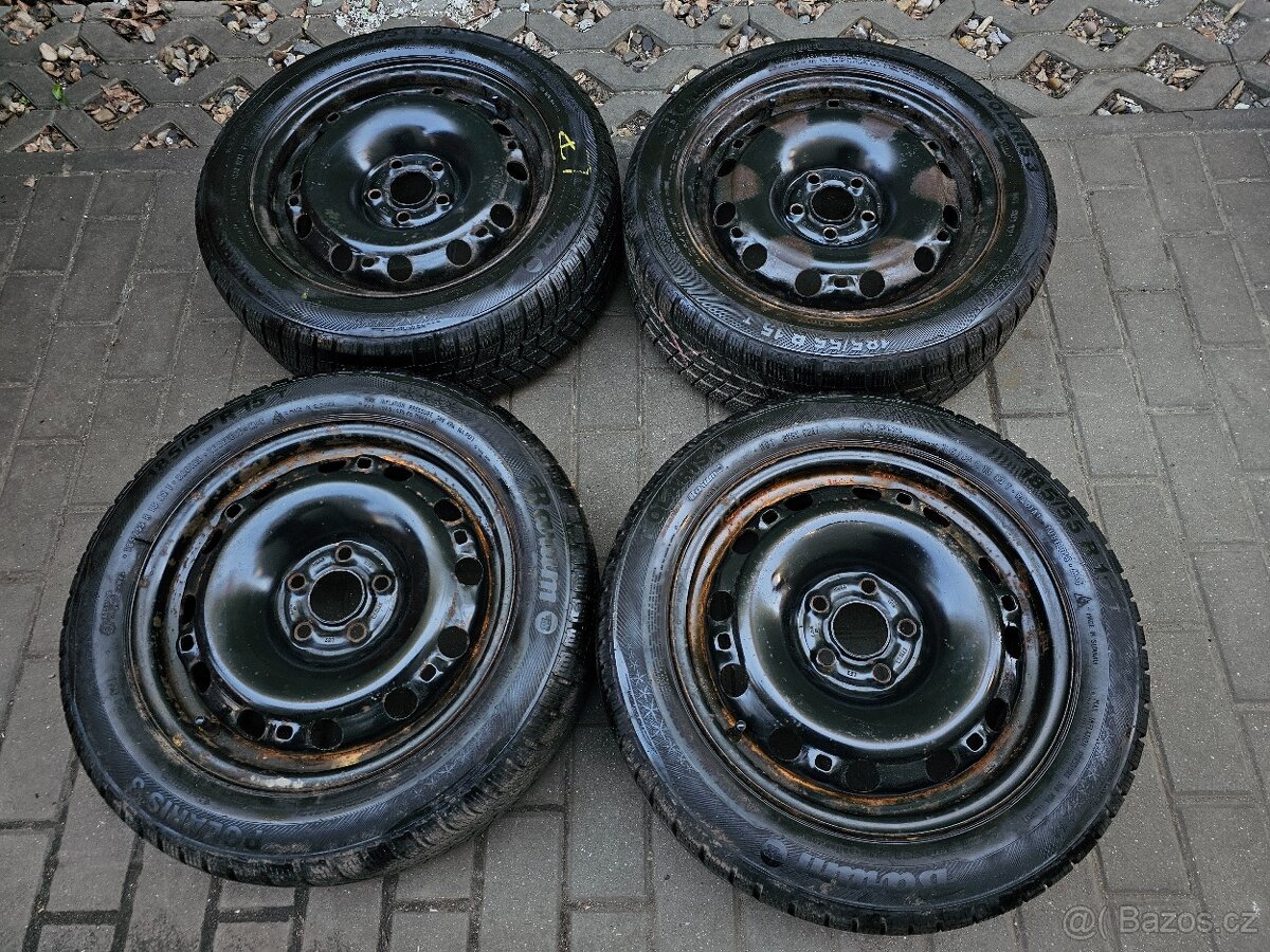 Zimní disky kola Škoda Fabia II R15 5x100 Roomster