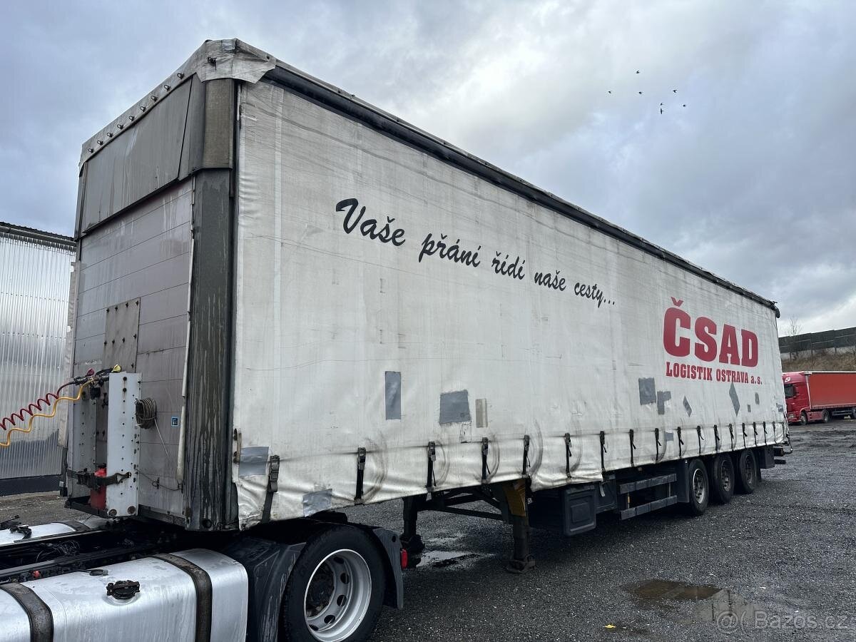 Schmitz S1 LOW DECK - SAF- 3X SHRNOVAČKA