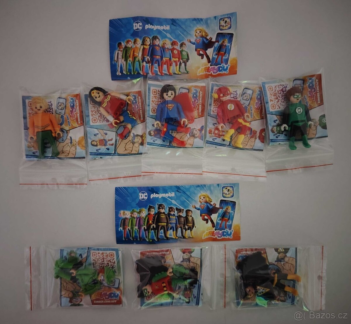 Kinder malé 20g - 2025 Playmobil DC Comics