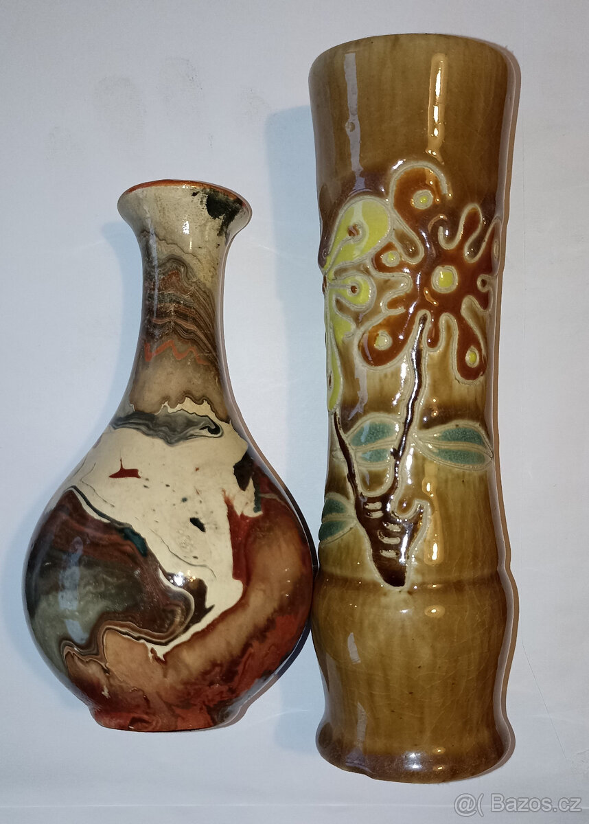 Retro vázy 2 ks