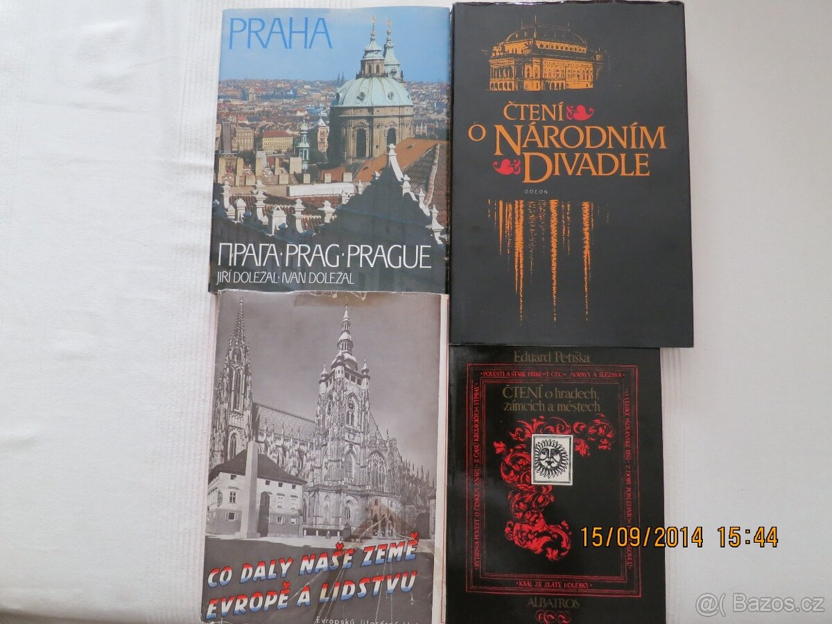 knihy o Praze, Národní divadlo, Karolinum