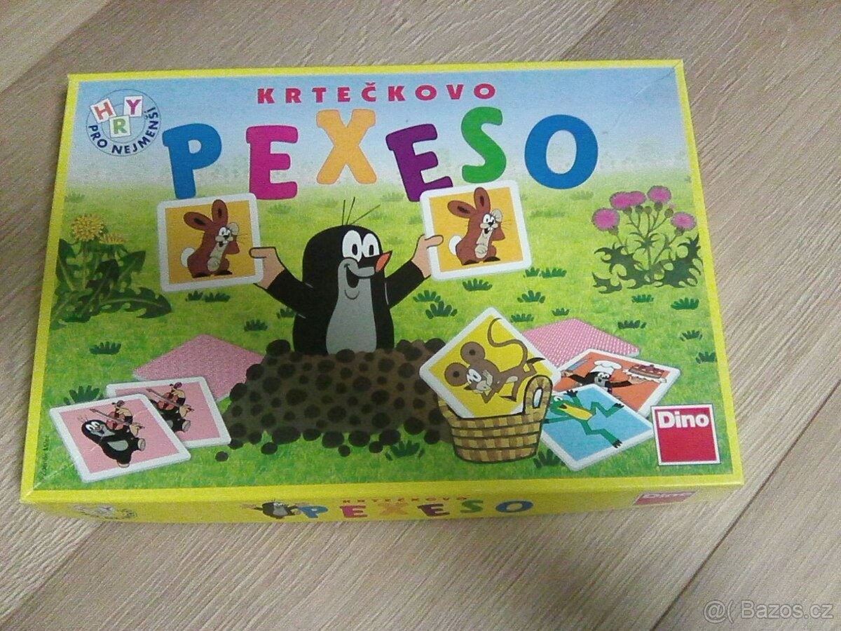Krtečkovo pexeso (pro nejmenší děti)
