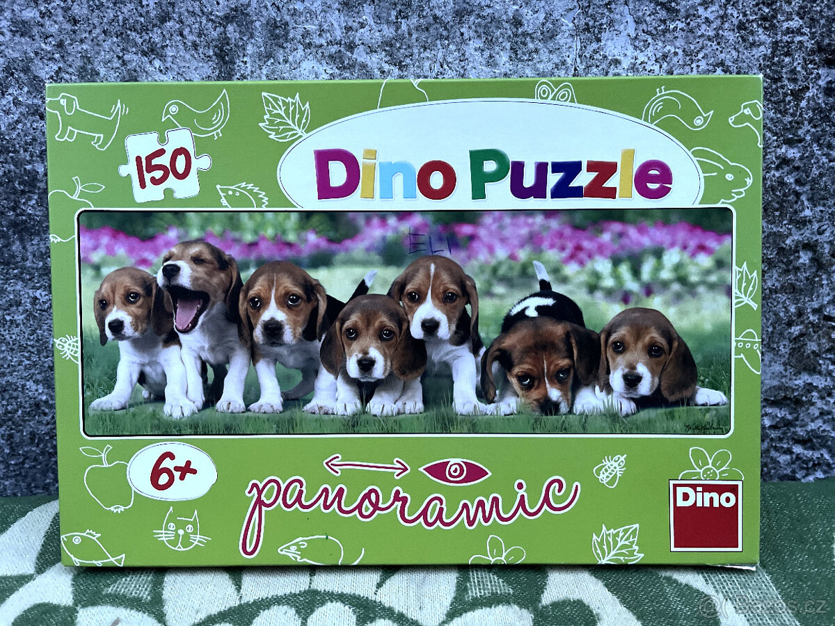 Puzzle panoramatické psi