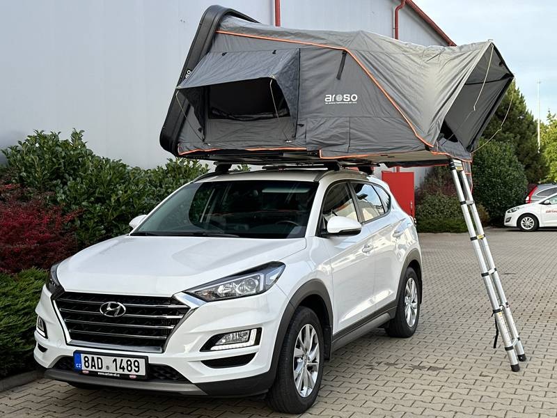 Střešní skořepinový Autostan Aroso Odenwald pro 4 osoby XXL