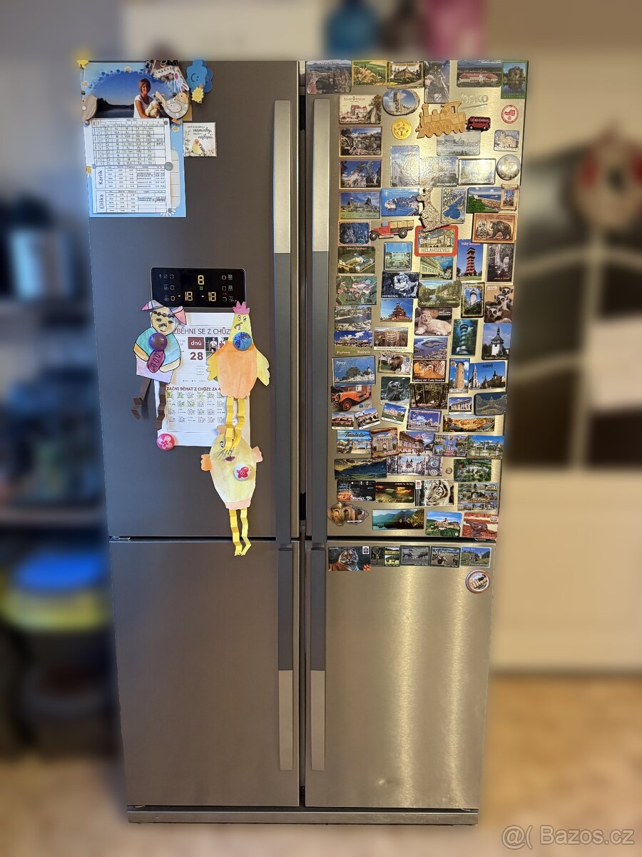 Americká lednice Beko GNE 114613 X