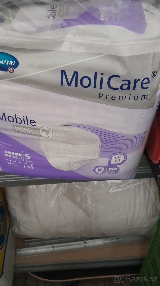 Natahovací kalhotky pro inkontinenci