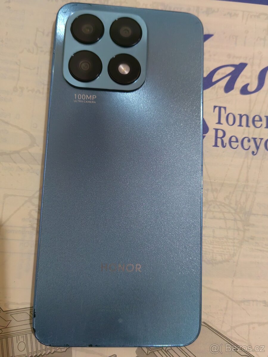 Honor X8a 6/128GB modrá rozbitý displej
