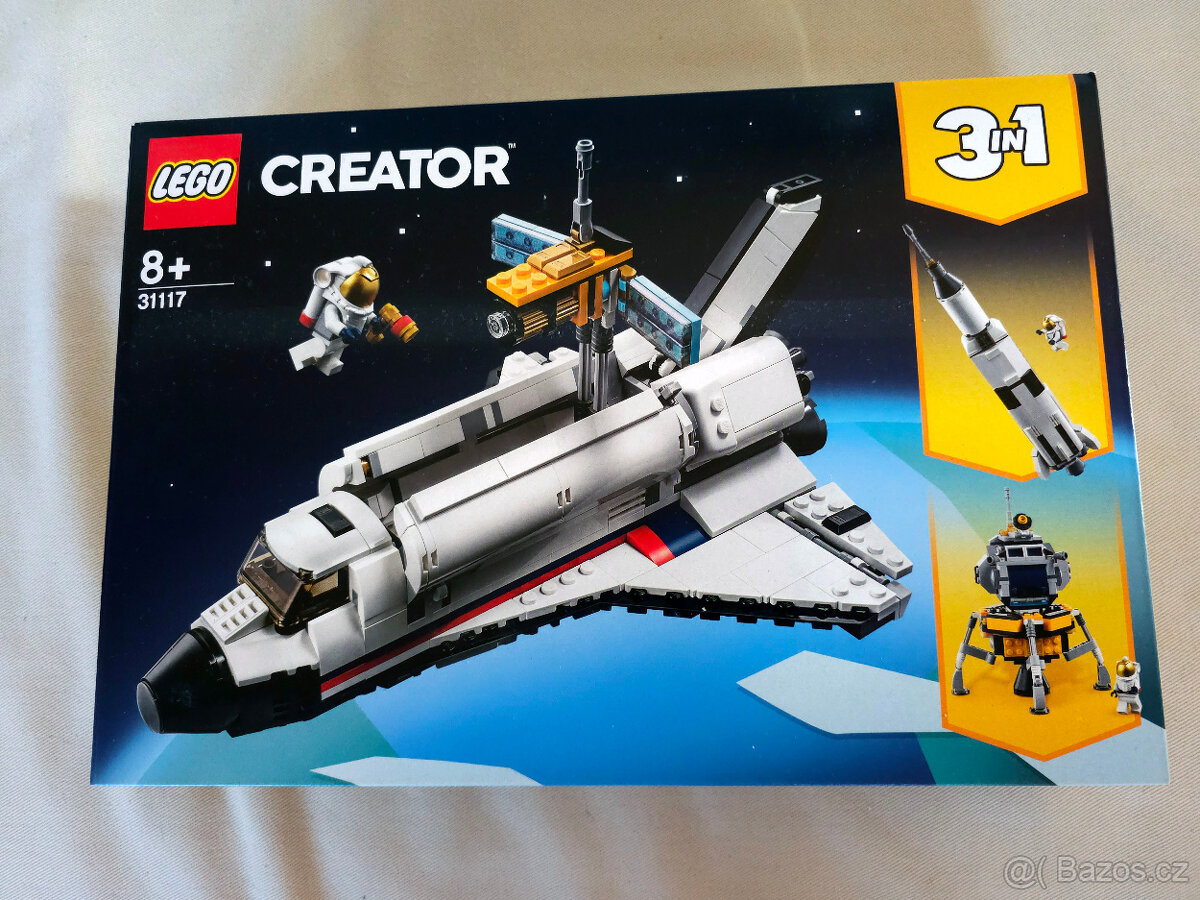 LEGO Creator 31117 Vesmírné dobrodružství s raketoplánem