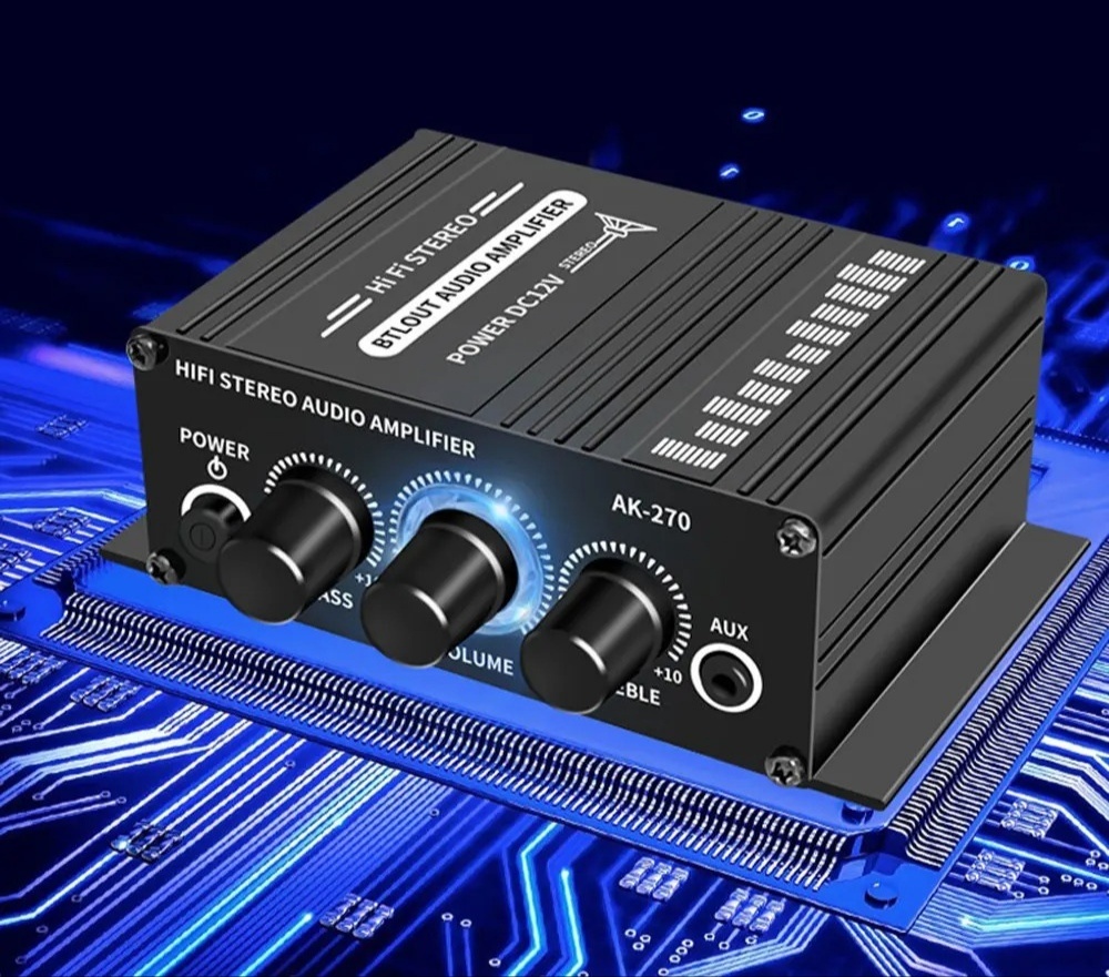 Mini Hi-fi zesilovač 2x20W