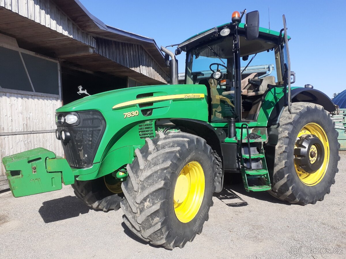 Prodám kolový traktor John Deere 7830