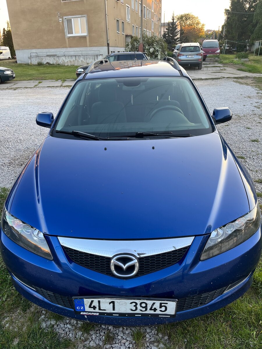 Mazda 6 2.0 na náhradní díly (plně pojízdná)