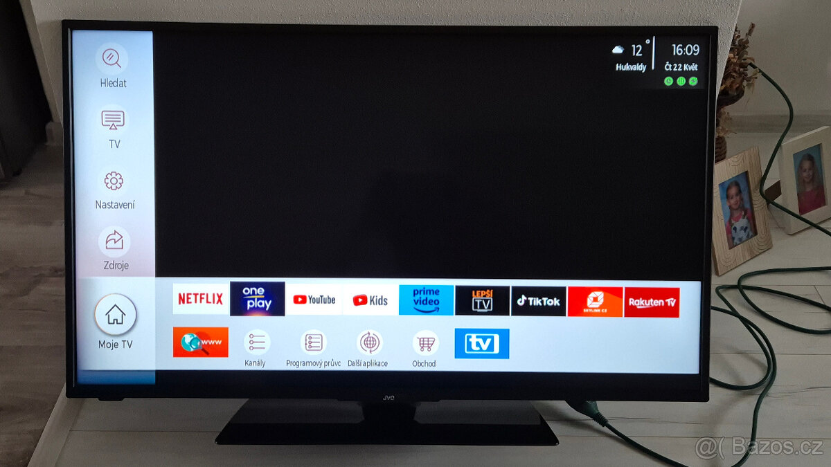 Smart tv JVC 108cm WIFI ONEPLAY, NETFLIX, Youtube