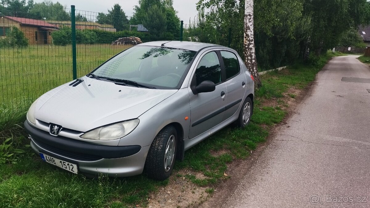 Prodám Peugeot 206 1.1 44 kw