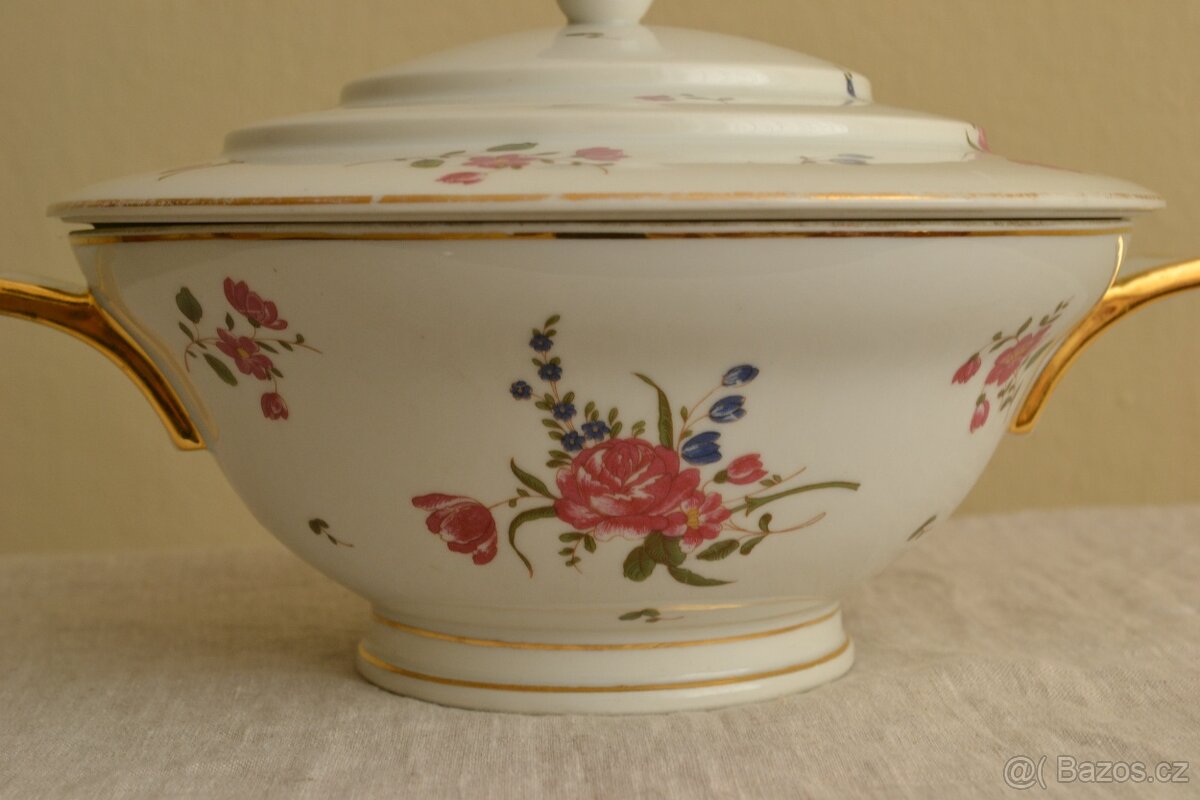 Porcelánová terina LIMOGES starožitná