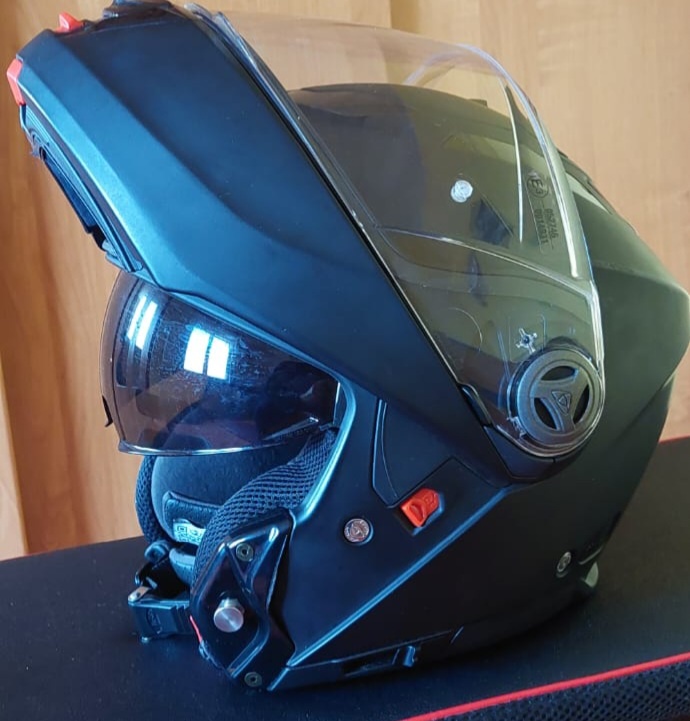 Helma na motorku