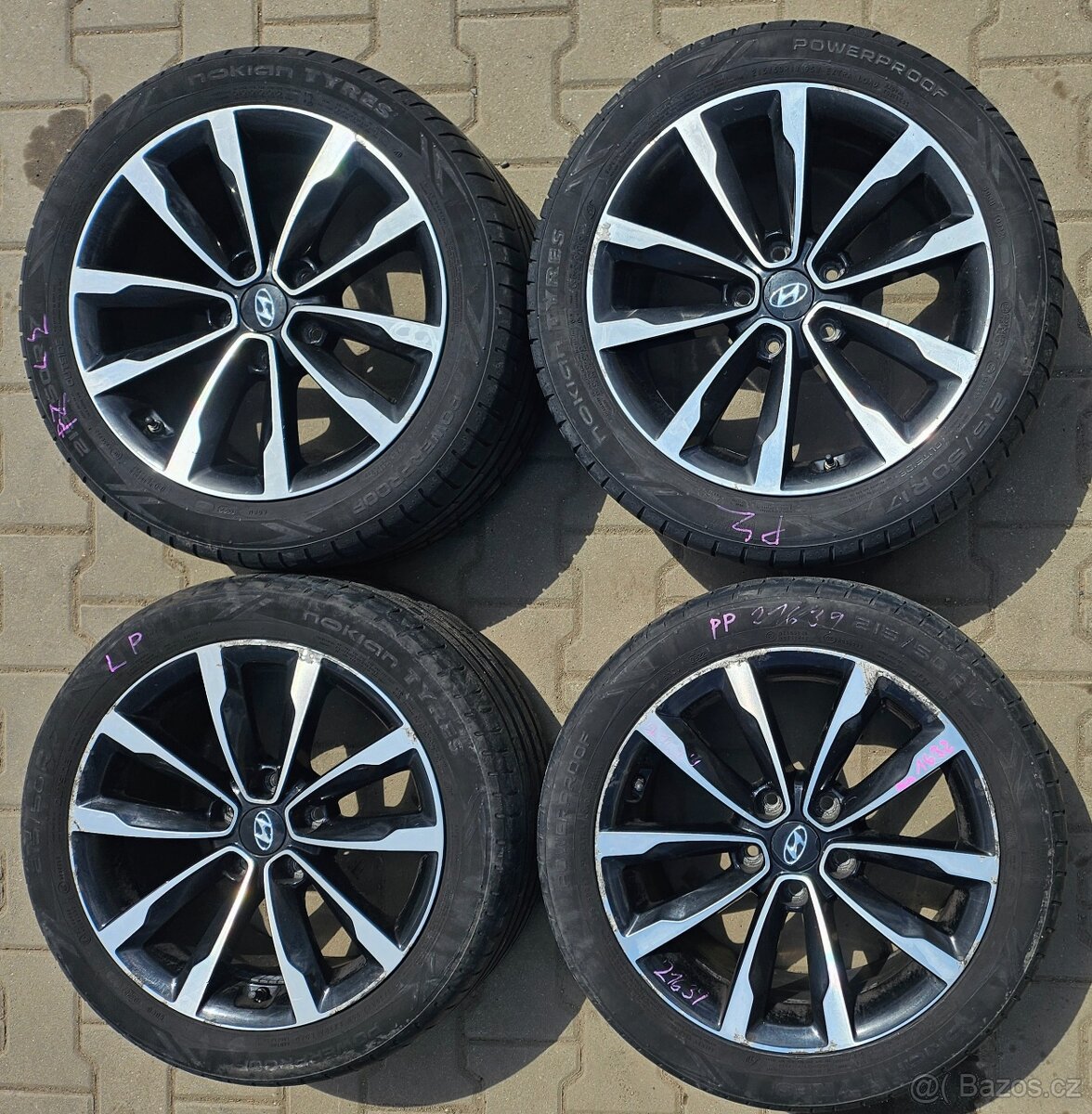 Prodám ALU kola Hyundai č. 1632
