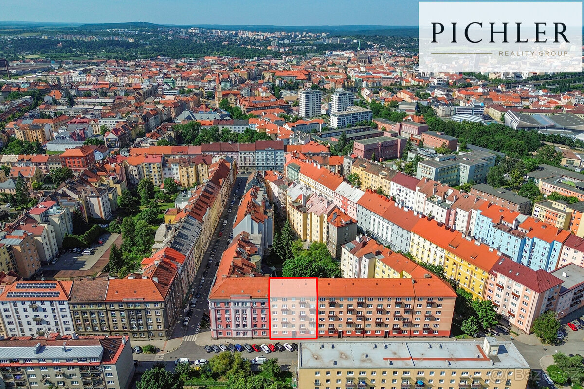 Prodej bytu 2+1 54 m², Alešova, Plzeň - Jížní Předměstí