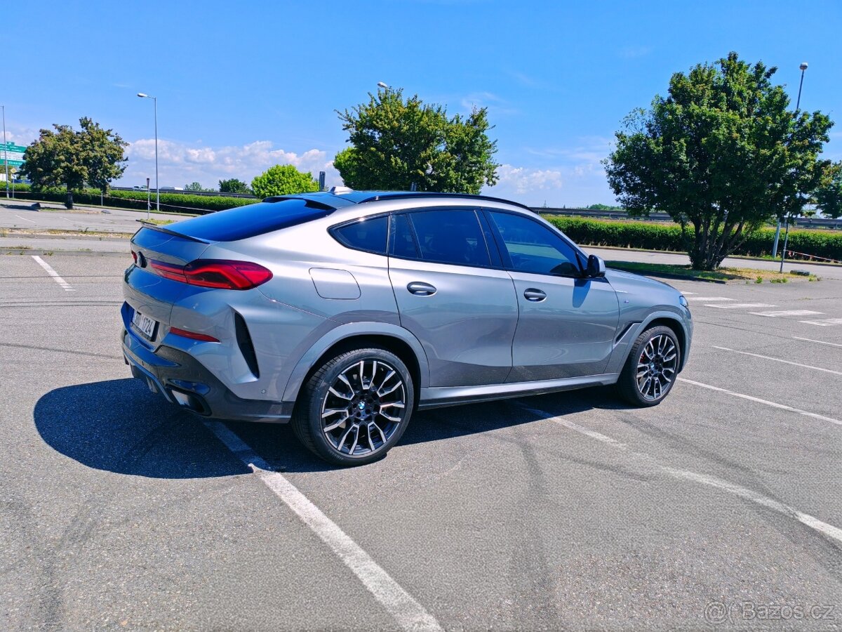 BMW X6 3.0d mild hybrid, 1.majitel, dph