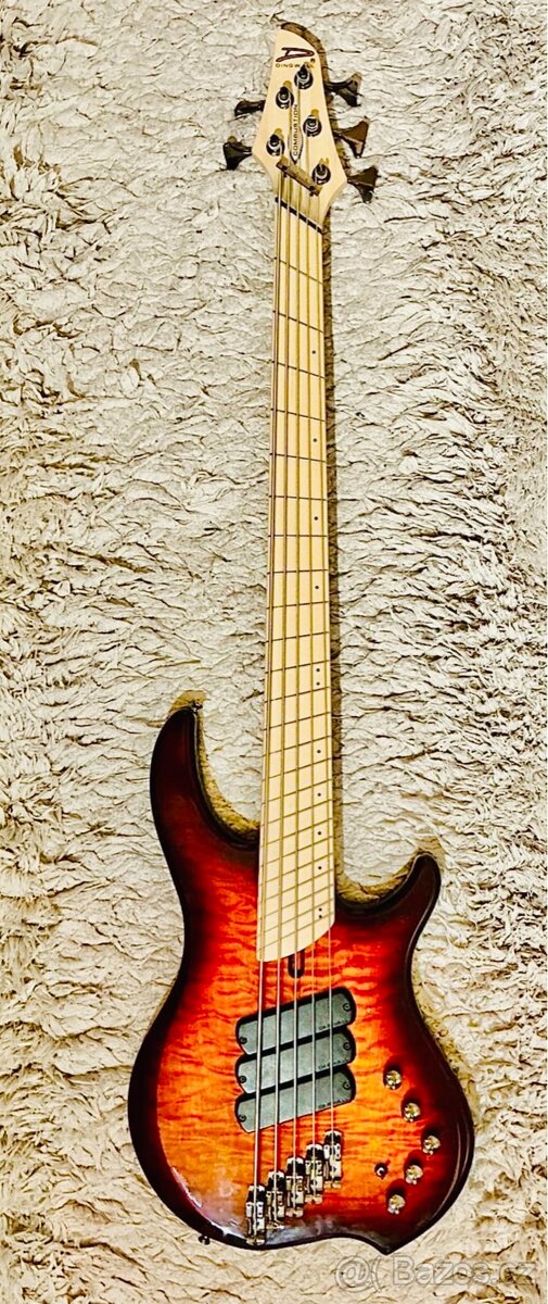 Dingwall CB3 Combustion 5 Vintage Burst-Zamluveno