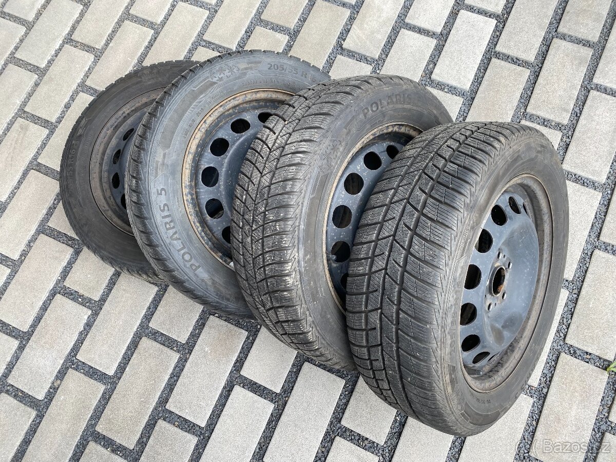 org. zimní kola Škoda Octavia R16, pneu 205/55 R16