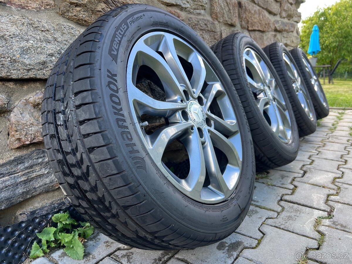 Alu disky Mercedes Benz 17", 5x112, ET 48,5 , šířka 7J