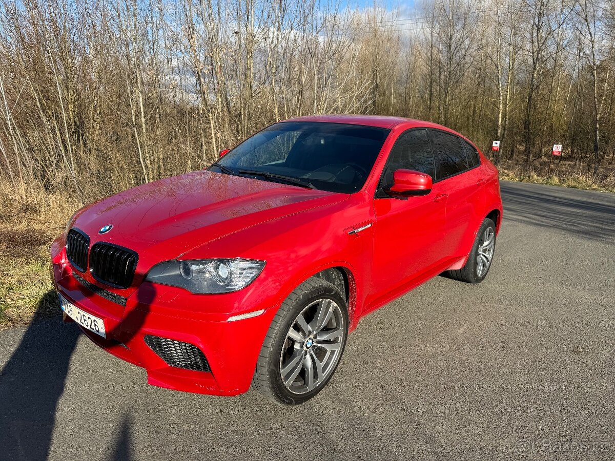 BMW X6 M e71 s63b44 Melbourne Red