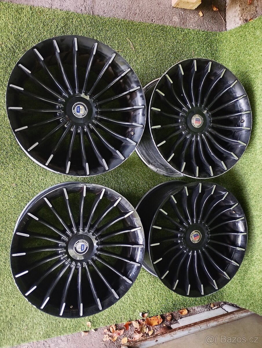 DISKY BMW ALPINA 20" – 1x opravované, sada 4 ks