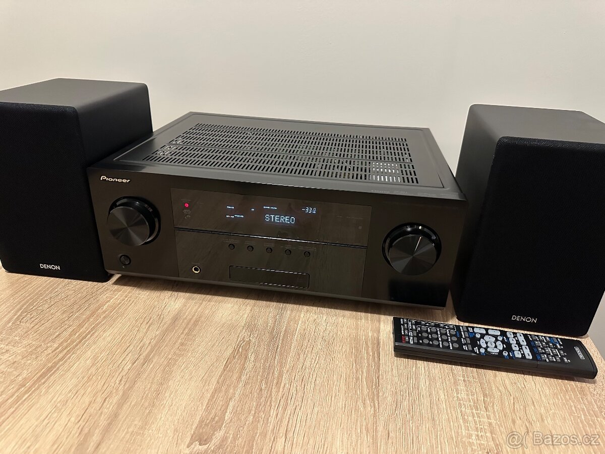 Pioneer VSX-921 + Denon repro