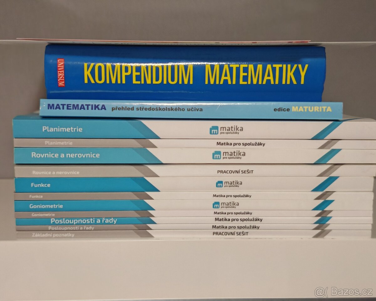 Sada 13 ks učebnic MATIKA PRO SPOLUŽÁKY + KOMPENDIUM