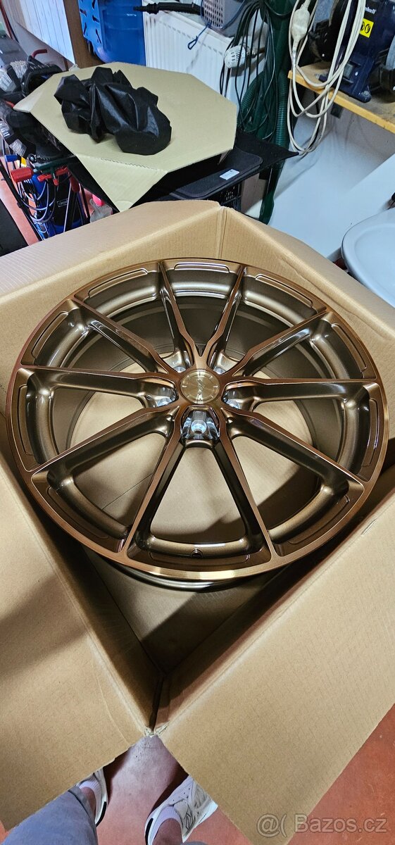 JR Wheels JR37 20x8,5 ET45, 5x112 Platinum Bronze