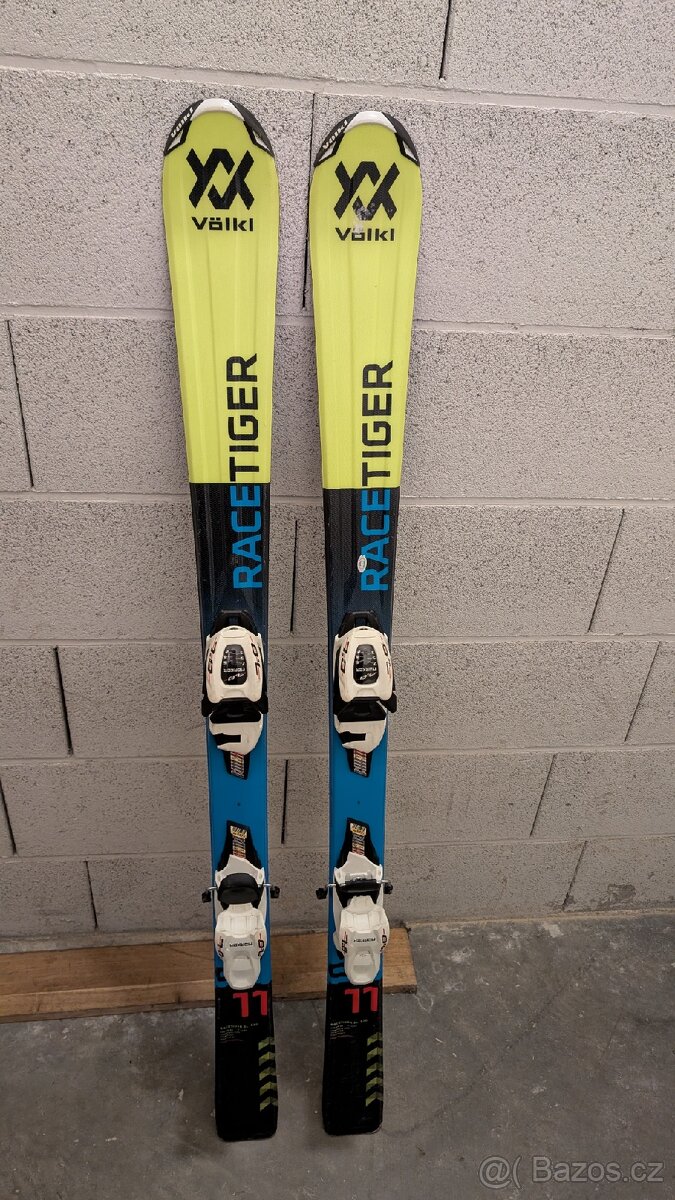Prodám lyže Völkl ReceTiger 130 cm