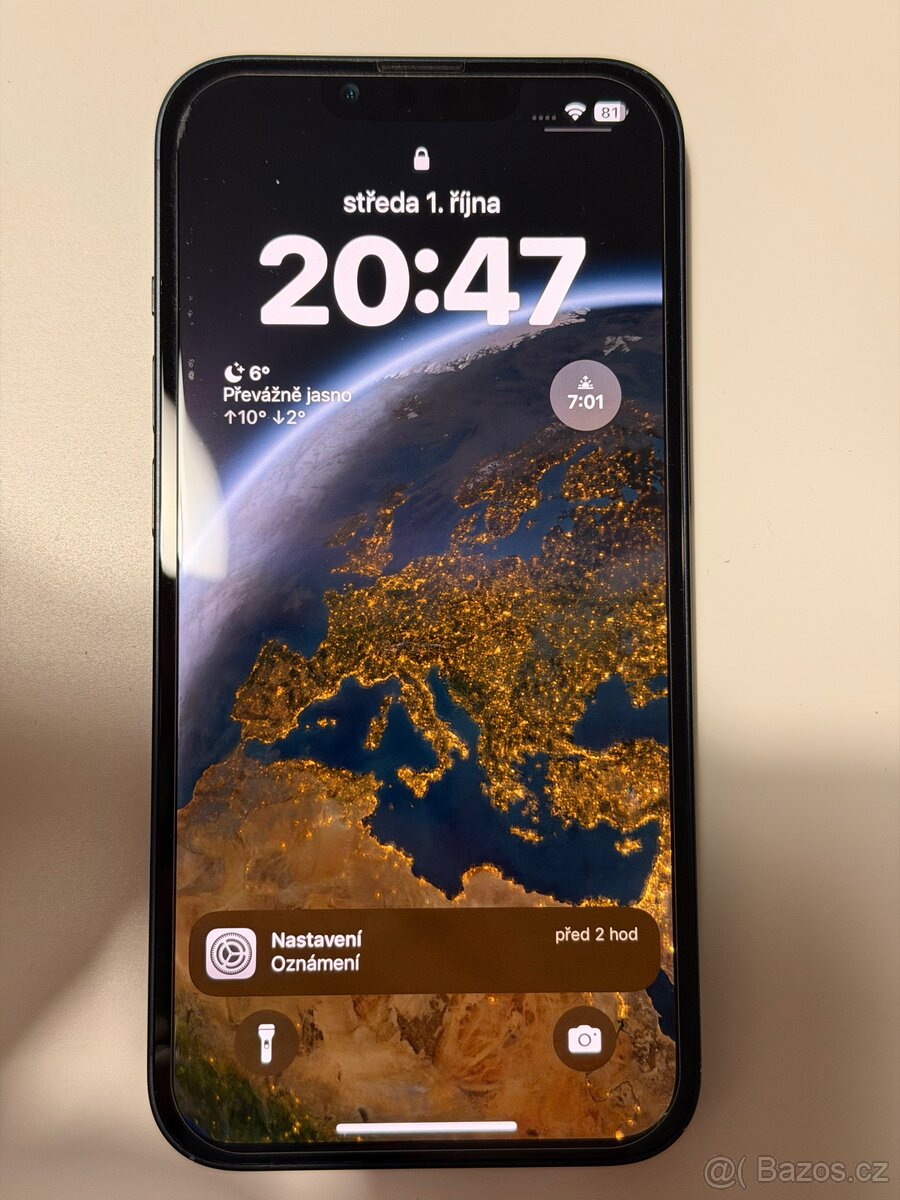 Iphone 13 tmavě modrý - 128 Gb