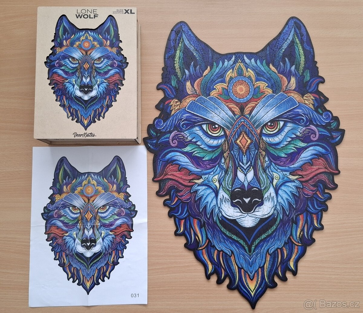 luxusní dřevěné puzzle DeerMates