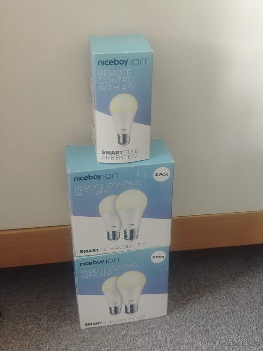 Chytrá žárovka Niceboy ION SmartBulb Ambient E27
