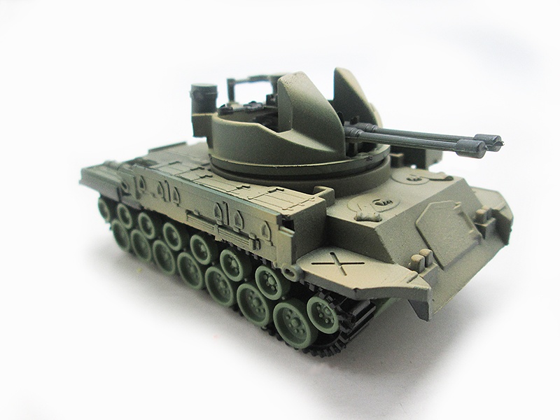 4D model nacvakávací stavebnice US M42 Duster 1:72