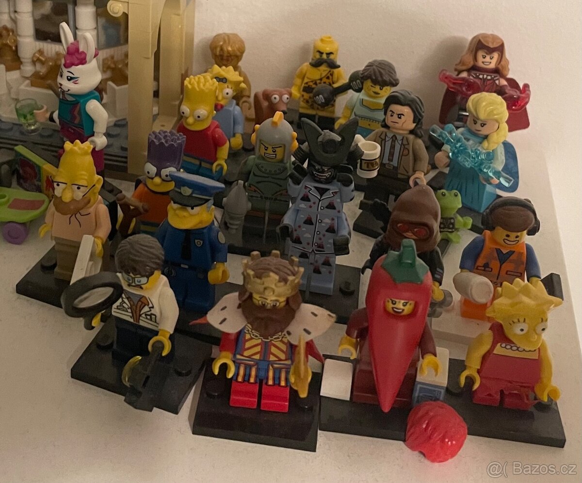 Lego sbírka minifigurek