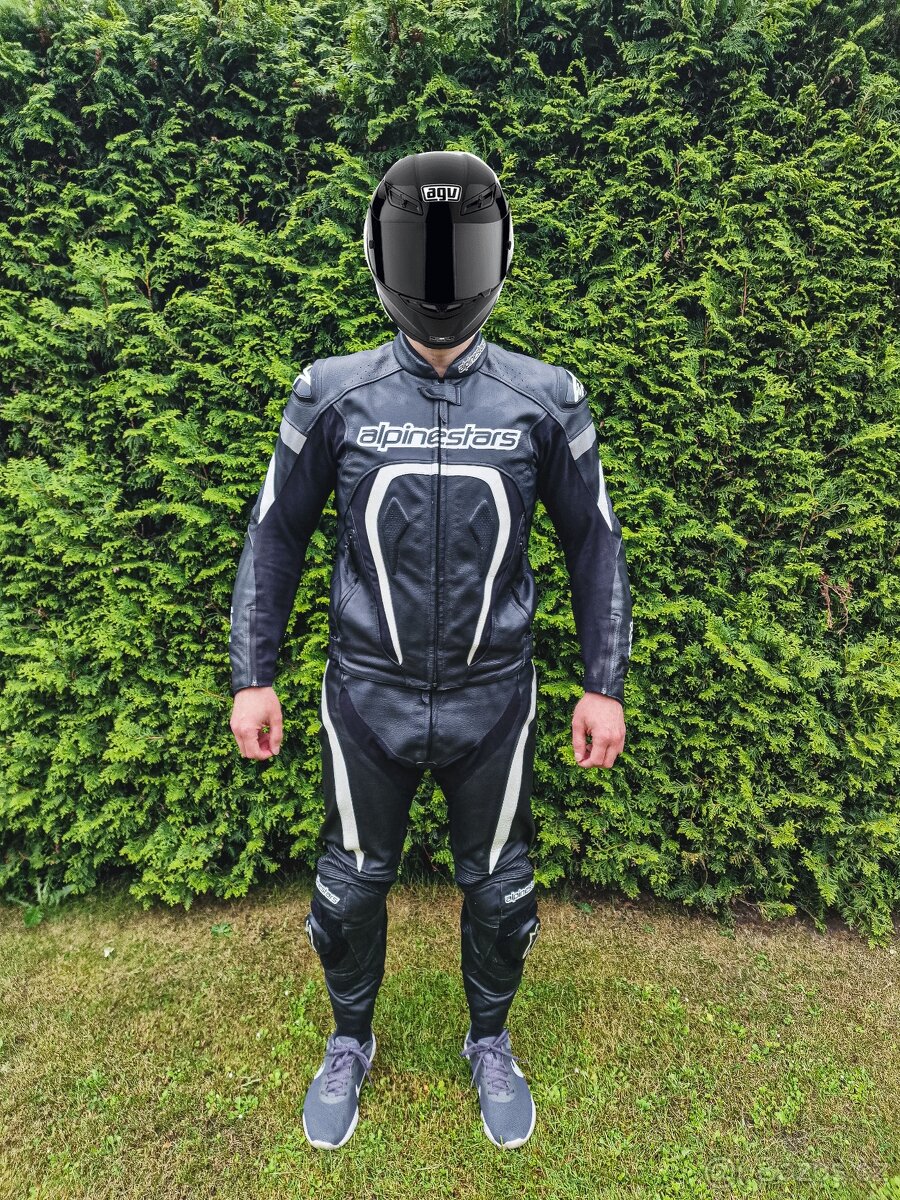 Motorkářská dvojdílná kombinéza Alpinestars Montegi vel. 54