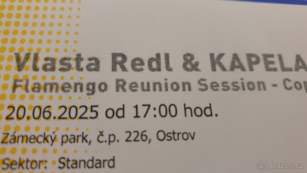 Vlasta Redl + kapela - 20.06.2025 Zámecký park, Ostrov