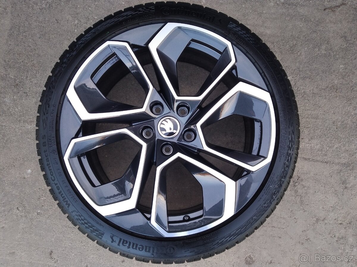 Prodám orig. alu zimní sadu 19" Škoda Octavia IV