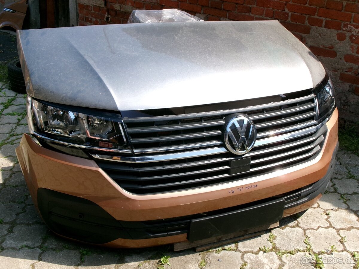 VW T6.1 - Nárazník , kapota a světla