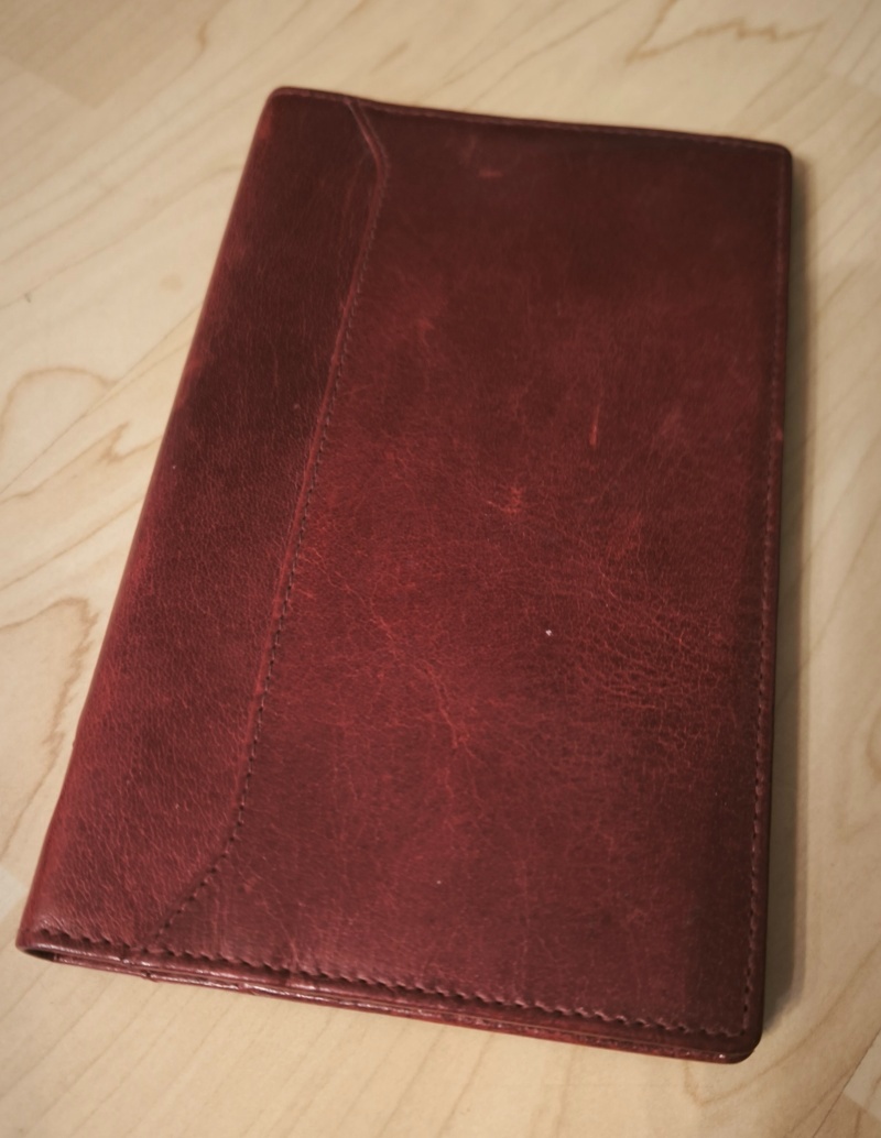 Diář Filofax Lockwood personal slim A6 - kožený - desky