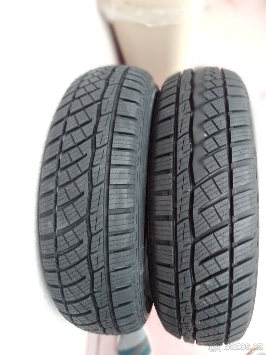 Prodám celoroční nové pneumatiky-2ks 165/70R14 81T
