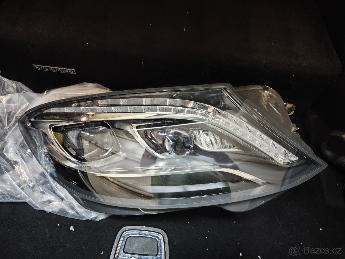 Funkční světlomety na Mercedes W222 od roku 2014-20