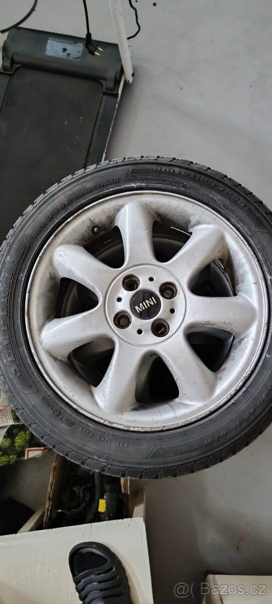 ALU kola 4x100 - R16 + pneumatiky