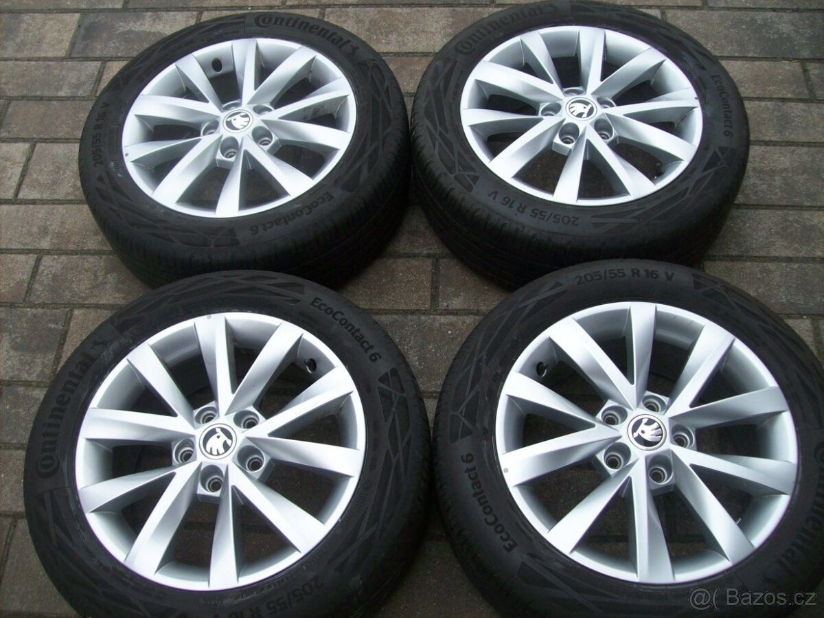 Alu kola original ŠKODA Octavia 3 Continental 16"