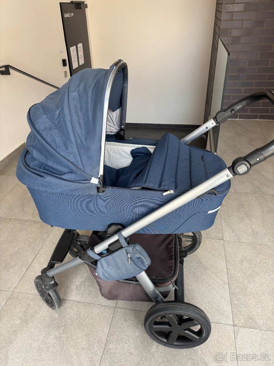 Terénní kočarek husky xxl espiro dvojkombinace