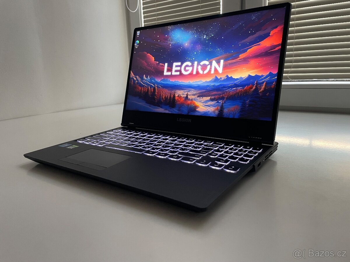 Herní notebook Lenovo Legion- I7-9750H-16-RAM-RTX-2060-6GB-S