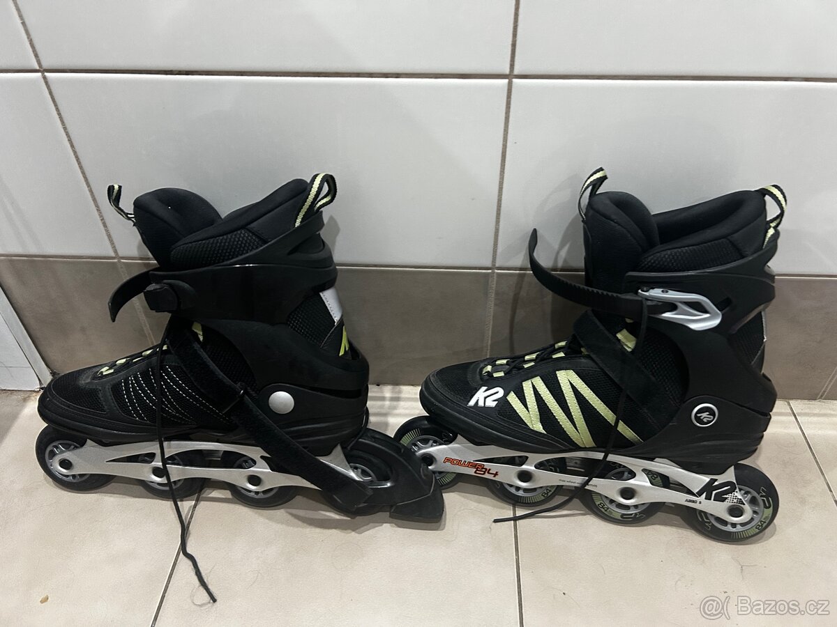 Kolečkové brusle K2 Power 84 - velikost 46