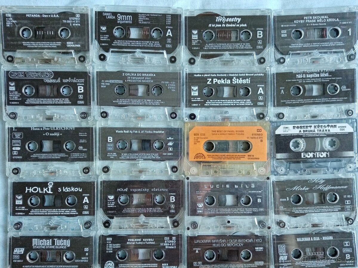 Nove foto 22.11.orig.MC kaz. bez bukletu od 9 Kč